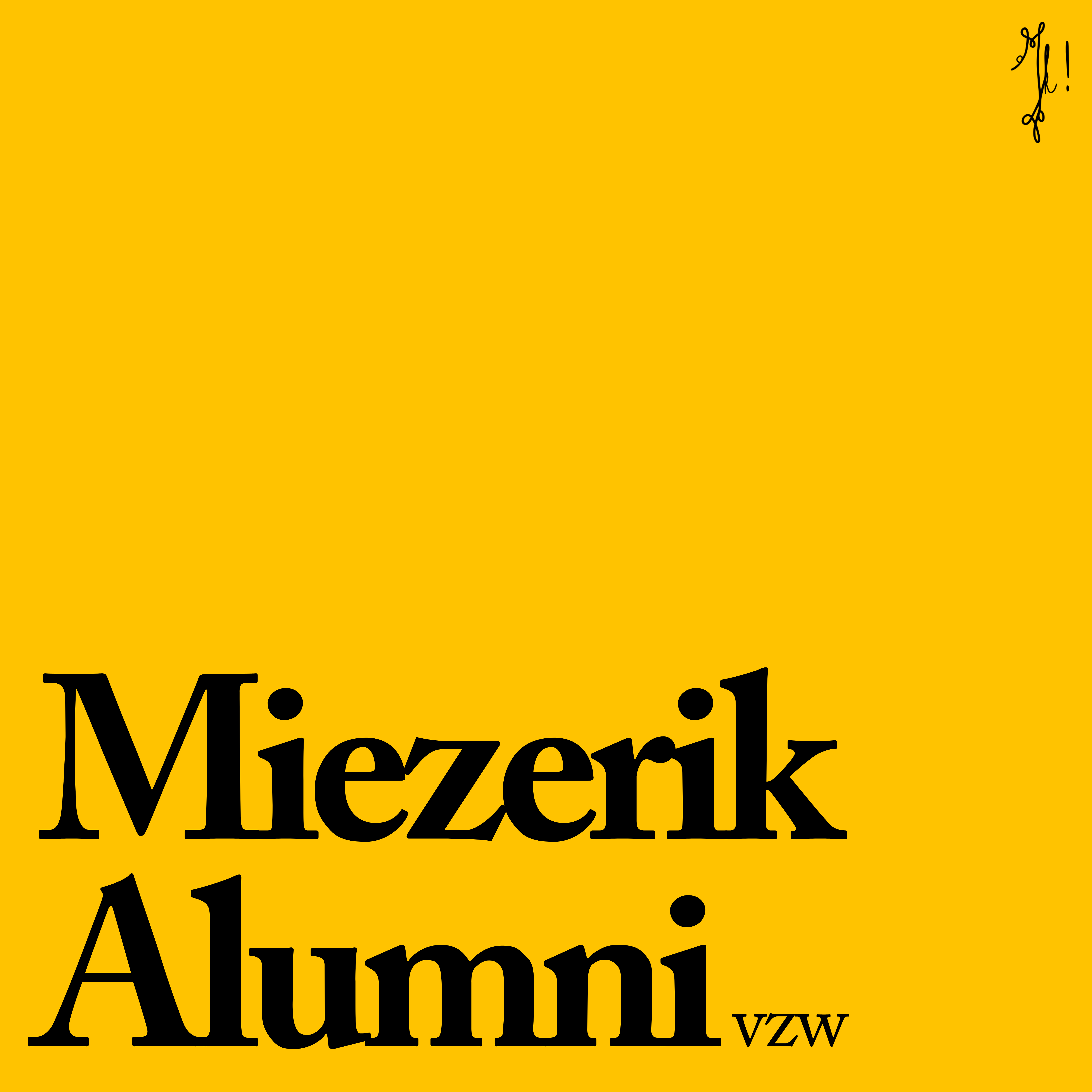 Miezerik Alumni vzw logo